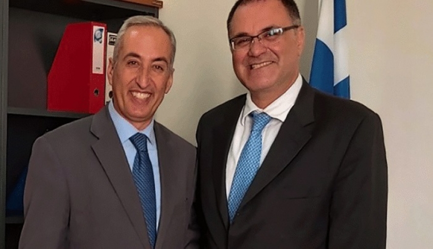 Συνάντηση εργασίας του Αντιπεριφερειάρχη κ. Γιάννη Κρητικού  με τον Αντιδήμαρχο κ. Στράτο Καρίκη