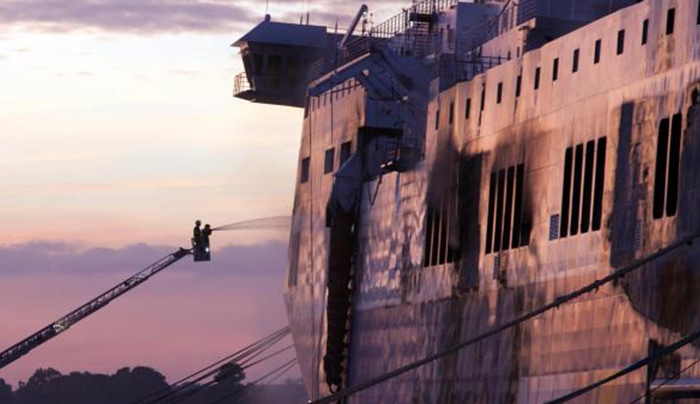 Βρήκαν απανθρακωμένο πτώμα στo Norman Atlantic