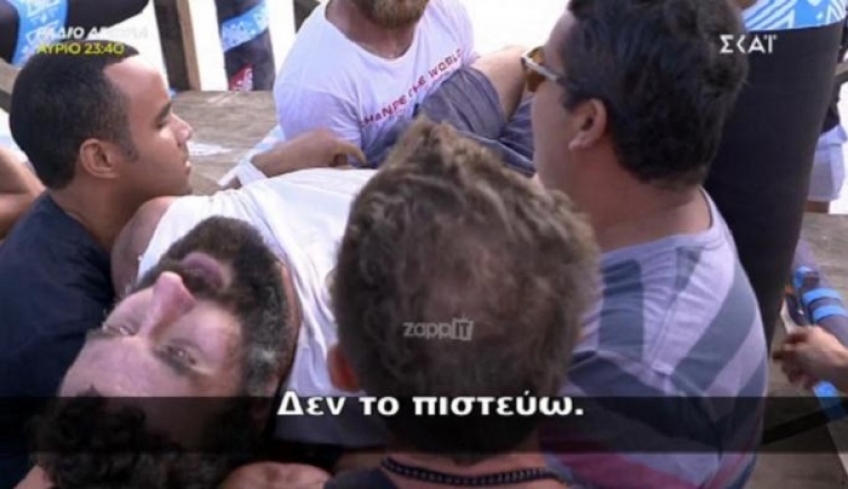 Survivor: Ανατριχιαστικό ατύχημα! Σοκαριστικός τραυματισμός του Χικμέτ!
