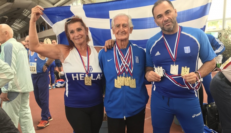 Σάρωσαν τα μετάλλια Κώστας Χατζηεμμανουήλ, Μάγδα Ροϊλίδου και Ιμπραήμ Φαναρτζής