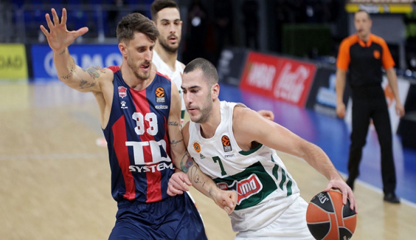 Euroleague: Ο Παναθηναϊκός «έπεσε» και στη Βιτόρια, ήττα (93-72) από την Μπασκόνια