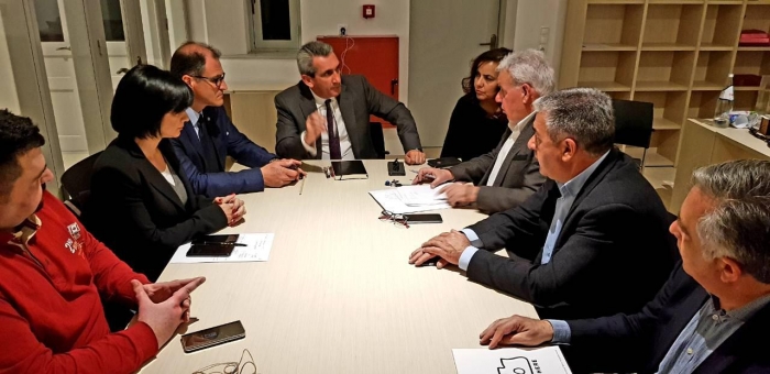 Με την συνδρομή της Περιφέρειας, δρομολογούνται δύο ακόμη σημαντικά έργα για την Πάτμο, μετά από συνάντηση του Περιφερειάρχη με τον Δήμαρχο του νησιού