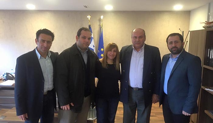 Εκπρόσωποι της Δωδεκανήσου στον γ.γ. του υπ. Εσωτερικών